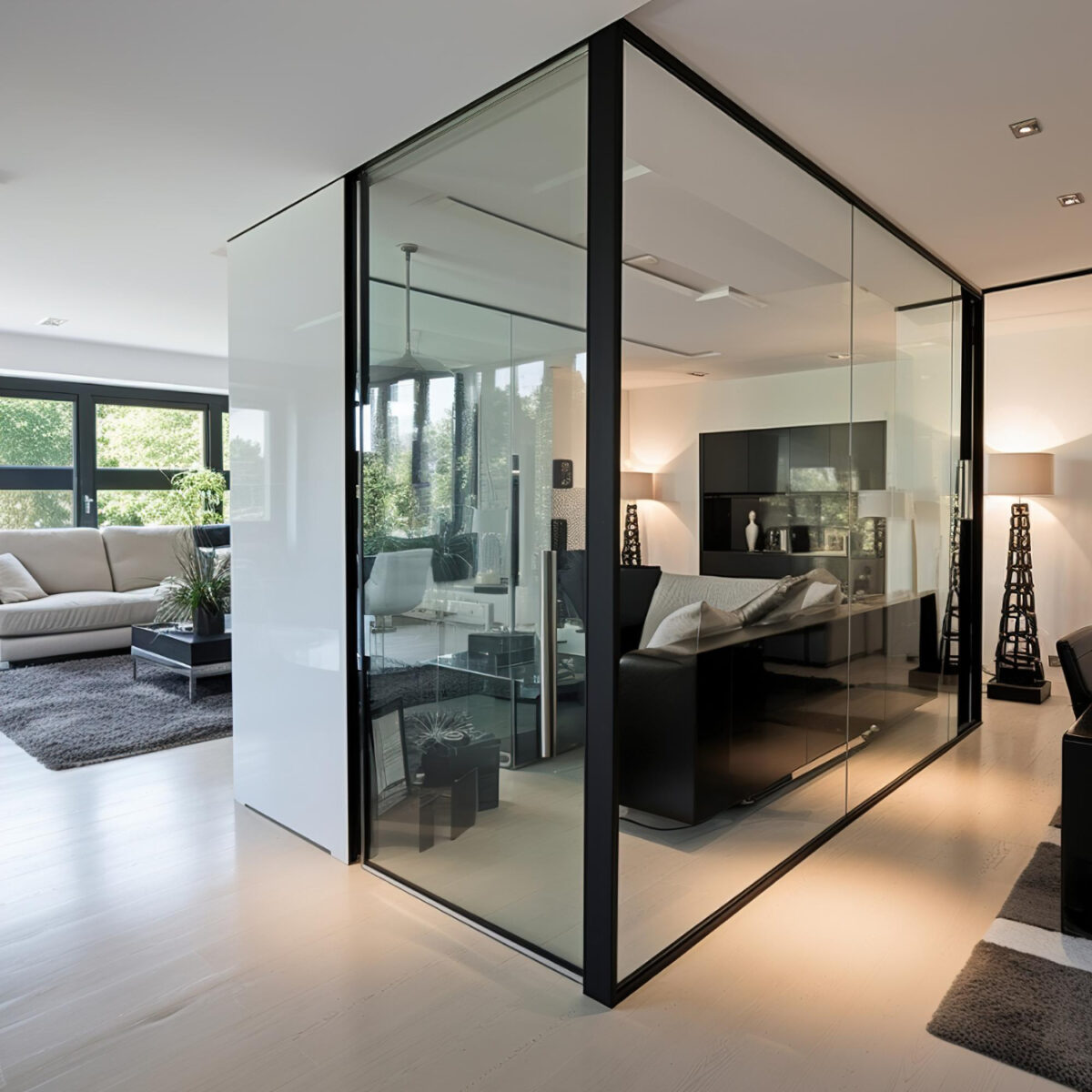 Glass Partitions: The Perfect Blend of Style and Functionality in Modern Interiors